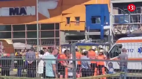 At least15 people are injured after explosion at a chain store in Romania