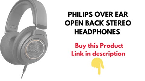 PHILIPS Pro Wired Earbud/ Amazon/ Amazon finds/ PHILIPS Over Ear Open Back Stereo Headphones
