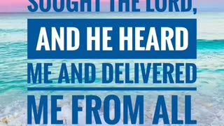 GOD FOCUS QUICK THOUGHTS--NO REASON TO FEAR