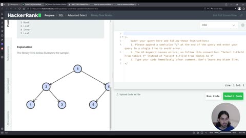 Binary Tree Nodes | SQL Advanced Select | HackerRank Solution