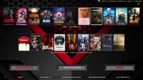 Abstract Kodi Build from Doomzday Wizard