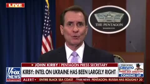 John Kirby “The Biden administration was supplying weapons"