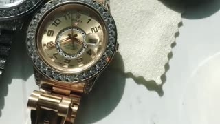 Hit full Screen- Custom YACHT-MASTER'S 2,President, DATE-JUST. Diamonds & 1 LAB CREATED( I THINK) 12 YEAR OLD