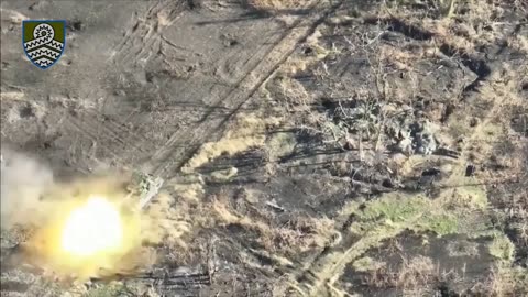 Russian tanks failed an attack on Ukrainian positions