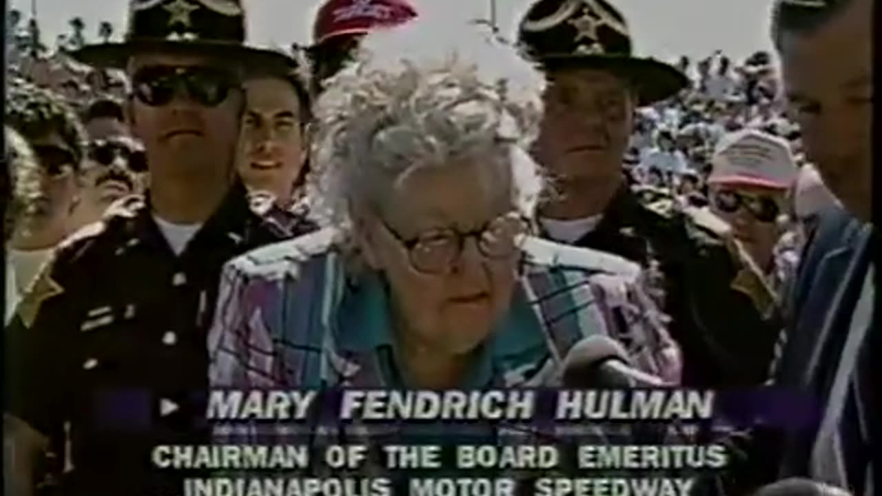 May 29, 1994 Mary Fendrich Hulman Starts the Indianapolis 500