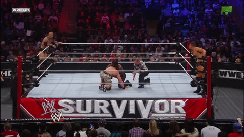 FULL MATCH - John Cena & The Rock vs. The Miz & R-Truth: Survivor Series 2011