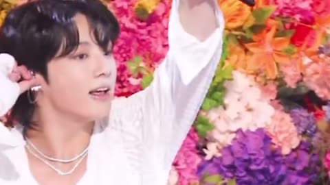 jungkook in today’s performance