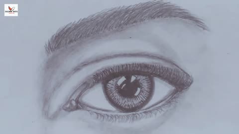 How to draw a realistic sketch || realistic eyes sketch