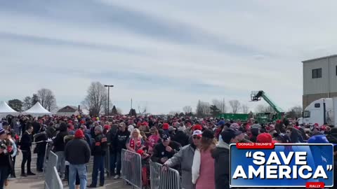 THOUSANDS Already Line Up For President Donald Trumps Rally: From in Washington Twp #Michigan