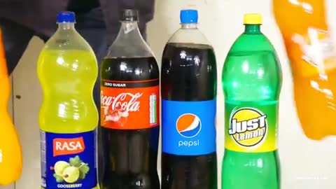 15000RPM Blade vs Coca Cola, Pepsi, Fanta,Sprite Experiment