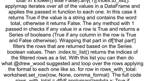 Using pdxlsxwriter to conditionally format an entire row based on a single cell in that row