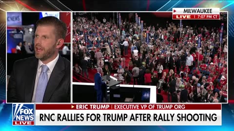 Eric Trump: It is an 'act of God' my father survived