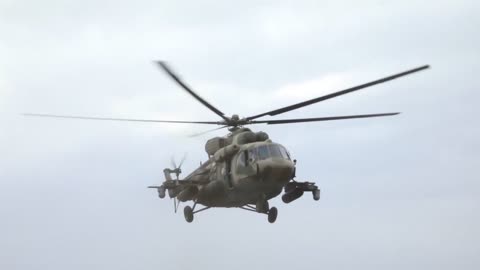 MD Mi-8MTV-5 army aviation crews in combat action