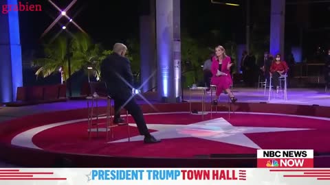 Supercut of All the Times NBC "Moderator" Interrupted Trump at Town Hall