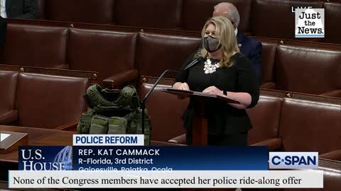 Rep. Cammack: No House member voting for police-defunding bill accepted police ride-along offer