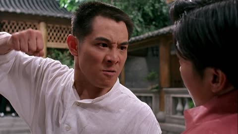 Spectacular fight Chen Zhen Jet Li vs Tingyan in the movie FIST OF THE LEGEND 1994