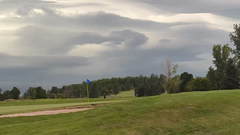 Storms rolling in. Lomira Wisconsin 7/23