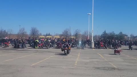 Rolling Thunder bikers came to Ottawa/