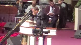 Apostle Herman Murray preaches "Good news"