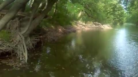 Tuscarawas River in Canal Fulton Ohio