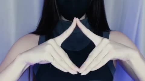 Sexy girl gesture dance and finger dance