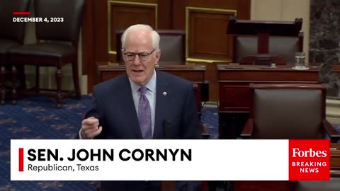 John Cornyn- 'Our Security Cannot Come Second To That Of Other Countries Around The World'