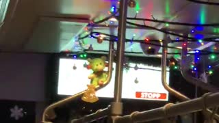 Christmas bus