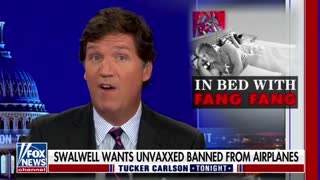 Tucker Carlson slams Eric Swalwell for thinking unvaccinated Americans should be banned from airplanes
