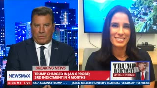 Trump lawyer Christina Bobb reacts to Trump indictment