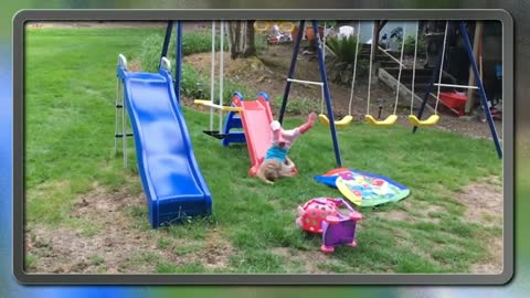 Funny Fails baby video clips || cute baby fall down video clips.