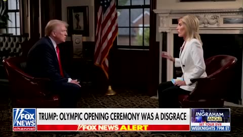 Donald Trump talks about the 2024 Olympic Opening Ceremony disgrace
