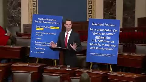 'One Of The Most Dangerous Pro-Crime Anti-Cop US Nominees': GOP Senator Tom Cotton (R-AR) Rails Against Biden Nominee