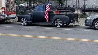 Patriotic Car in Brooklyn