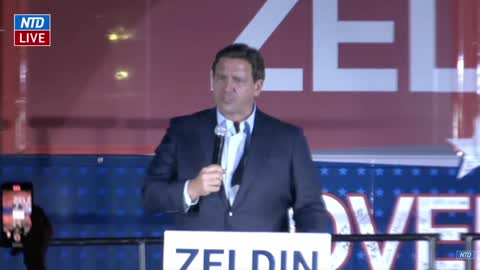 Ron DeSantis Back Lee Zeldin for Governor of NY: He Would Make the Same Types of Decisions I Would Make