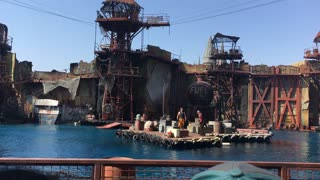 WaterWorld show in HD at Universal Studios Hollywood July 1,2017