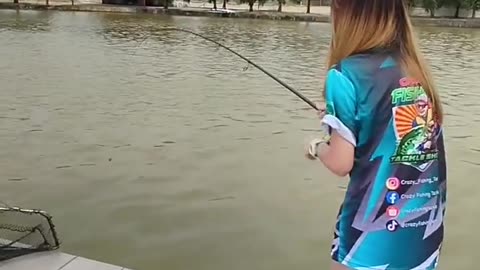 Fishing girl #fishing #fish #fishingirl