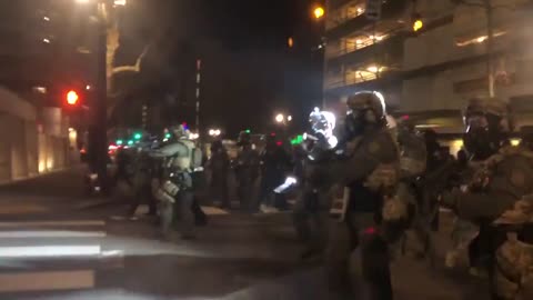 INSANE Footage Emerges From Portland Last Night That Looks Straight Out of a Warzone