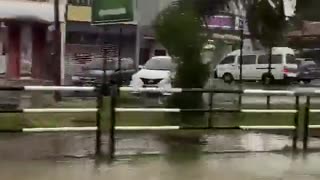 Heavy floods due to extreme rains in the Guar Cempedak of Kedah, Malaysia