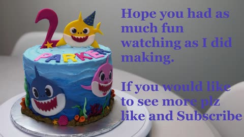 Baby Shark cake