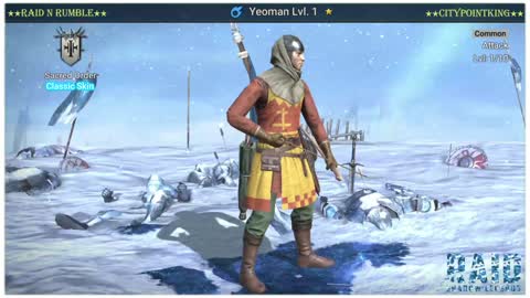 Raid Shadow Legends - Yeoman - Classic Skin