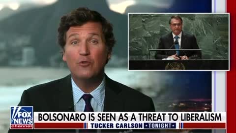 Tucker Carlson talks about President of Brazil Jair Bolsonaro