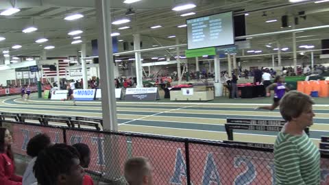 20190208 NCHSAA 3A State Indoor Track & Field Championship - Girls’ 300 meters - H3