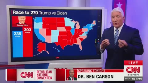 CNN Sounds Off on Biden, Says Trump Is On Track for Electoral Blowout, "Democrats Are Now Worried"