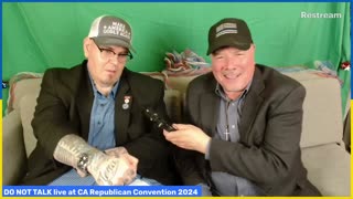 DO NOT TALK Live at CA Republican Convention 2024 with DERRICK GATES