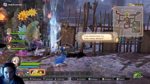 gameplay dragon quest heroes cap 11 salvamos originaria y sus habitantes