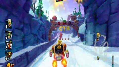 Polar Pass Nintendo Switch Gameplay - Crash Team Racing Nitro-Fueled