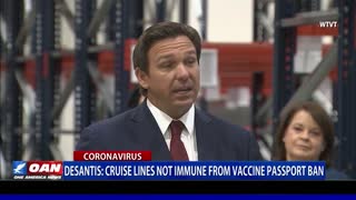Gov. Ron DeSantis: Cruise lines not immune from vaccine passport ban
