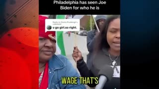 Black Philadelphian Woman SLAMS Joe Biden AND The Democrats!!!