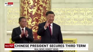 Xi Jinping secures third term as leader of China