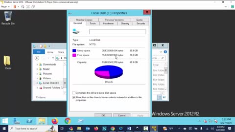 Extending Hard Drive of VMWare in VMWare Player